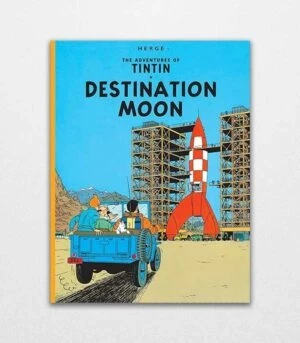 Destination Moon by Herge