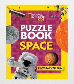 Puzzle Book Space Brain-tickling quizzes, sudokus, crosswords and wordsearches National Geographic Kids by National Geographic Kids