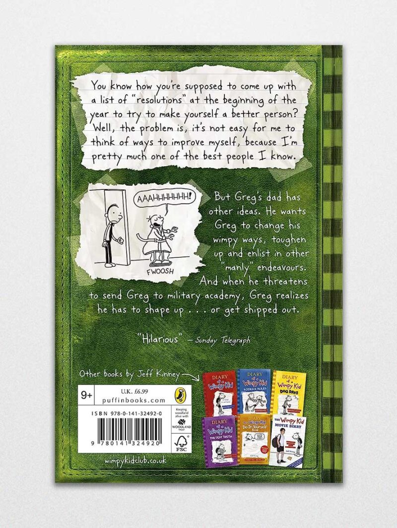 Diary Of A Wimpy Kid The Last Straw Backcover