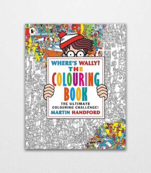 Where's Wally? The Colouring Book By Martin Handford