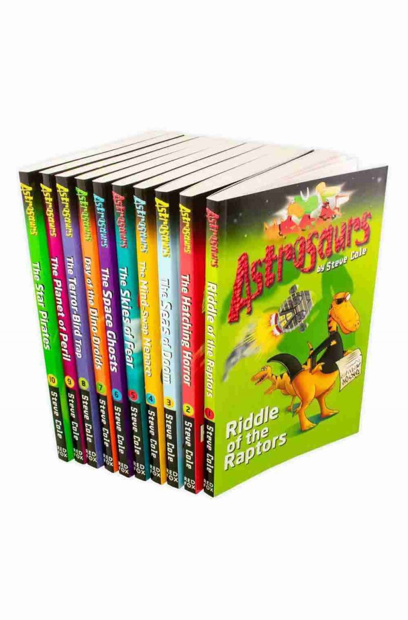 Astrosaurs Series 10 Books Collection By Steve Cole