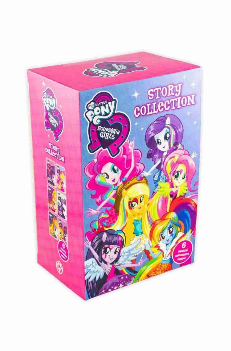 My Little Pony Equestria Girls 6 Books Box Set By Perdita Finn