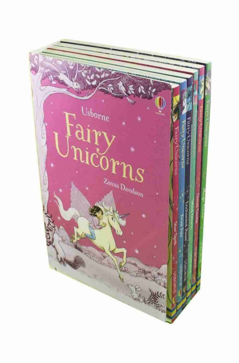 Usborne Fairy Unicorns Collection 6 Books Set By Zanna Davidson