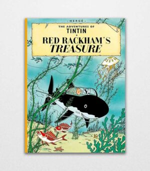 Red Rackham's Treasure Adventures of Tintin by Herge