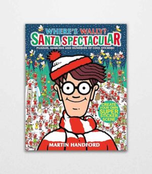 Where's Wally? Santa Spectacular Sticker Activity Book by Martin Handford