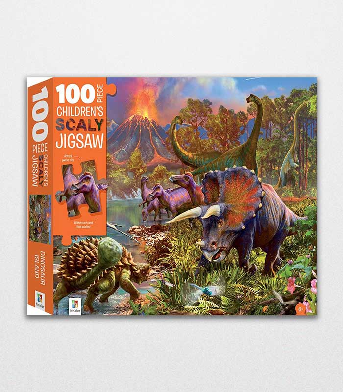 Dinosaur Island 100 Piece Jigsaw Puzzle For Children 