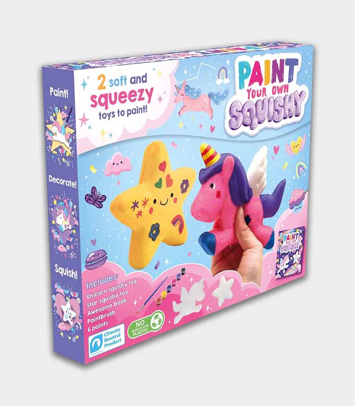 Paint Your Own Squishy AT TWO Books, Toys, Stationery and Gifts