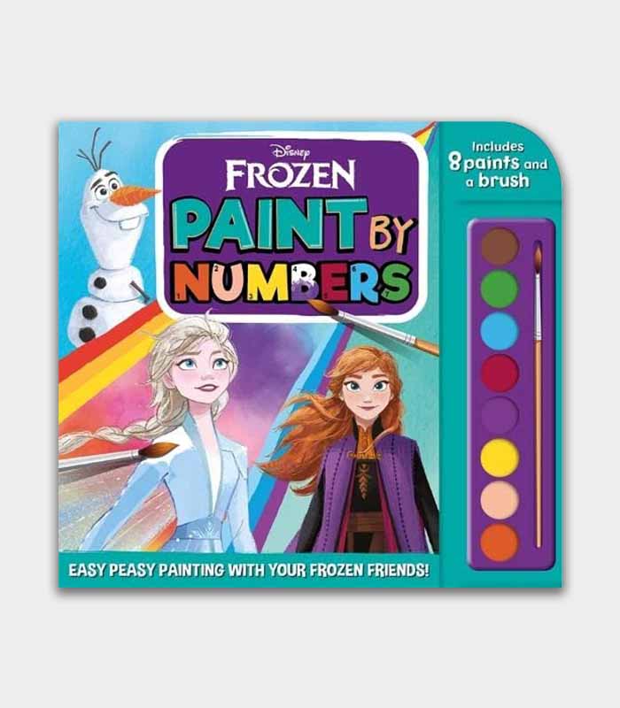 Disney Frozen Paint By Numbers AT TWO Books, Toys, Stationery and Gifts