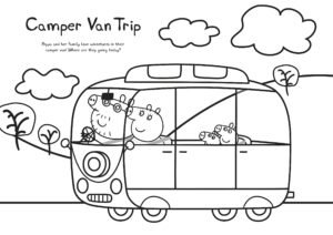 Peppa Pig: Peppas Bumper Colouring Book Inside