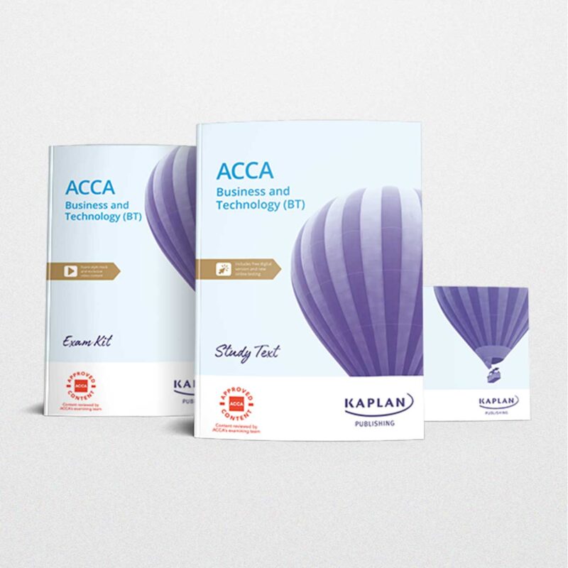 Kaplan Acca Business And Technology Bt Essentials Pack 2023 2024