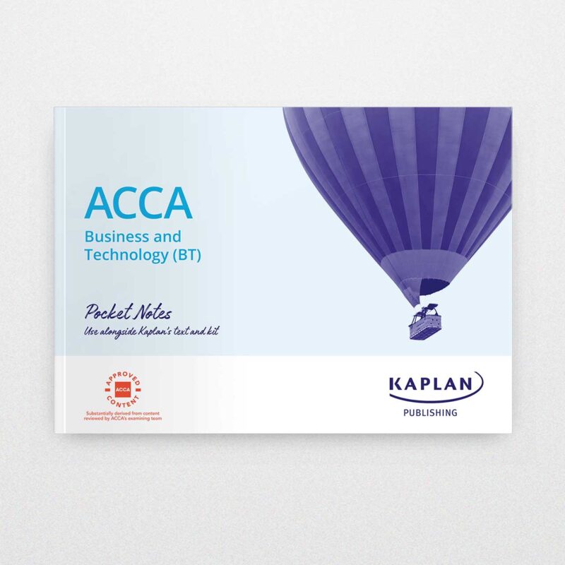 Kaplan Acca Business And Technology (Bt) Pocket Notes 2023-2024