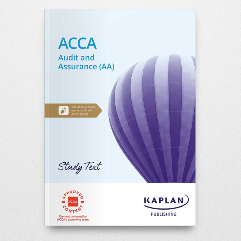 Kaplan ACCA Audit And Assurance Study Text 2023-2024