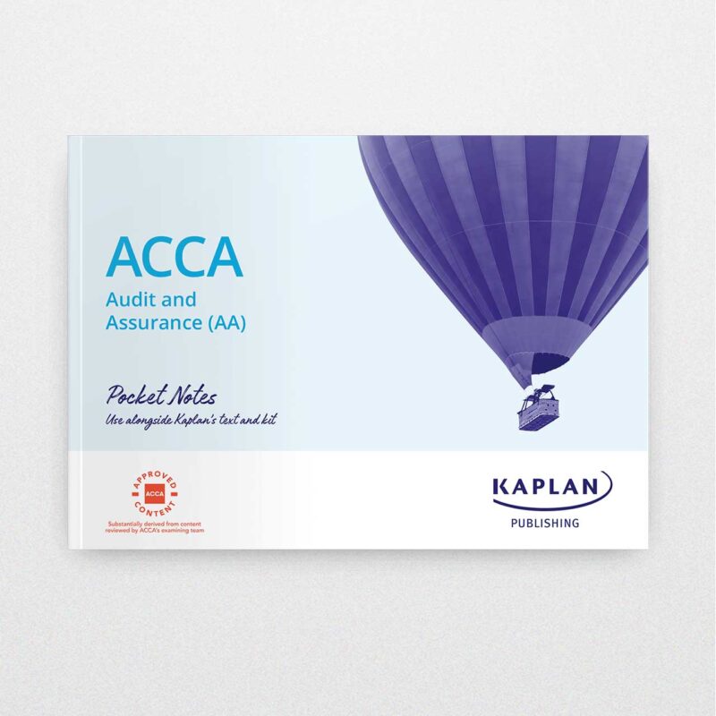 Kaplan Acca Audit And Assurance Pocket Notes 2023-2024