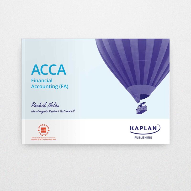 Kaplan Acca Financial Accounting (Fa) Pocket Notes 2023-2024