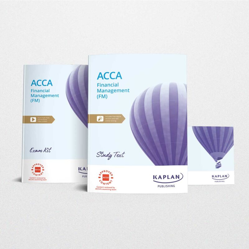 Kaplan Acca Financial Management Essentials Pack 2023-2024