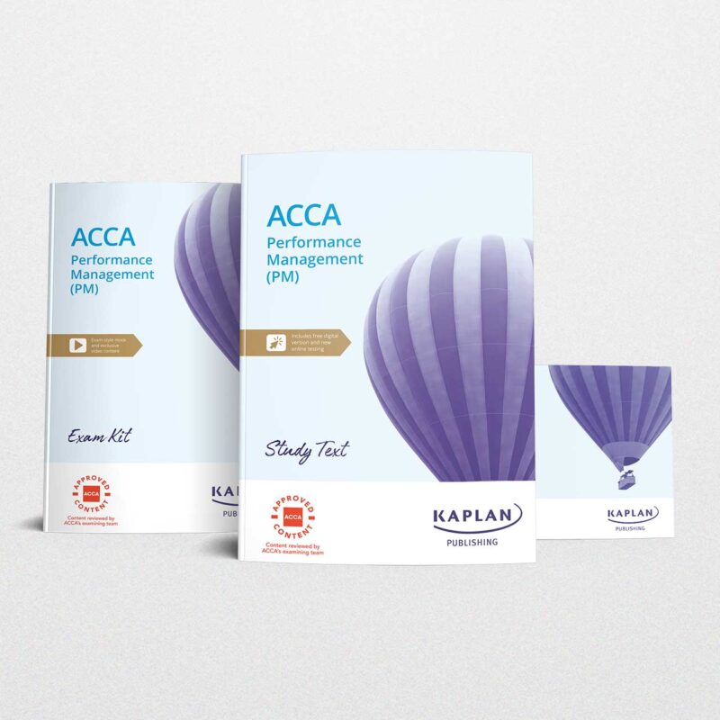 Kaplan Acca Performance Management Essentials Pack 2023-2024