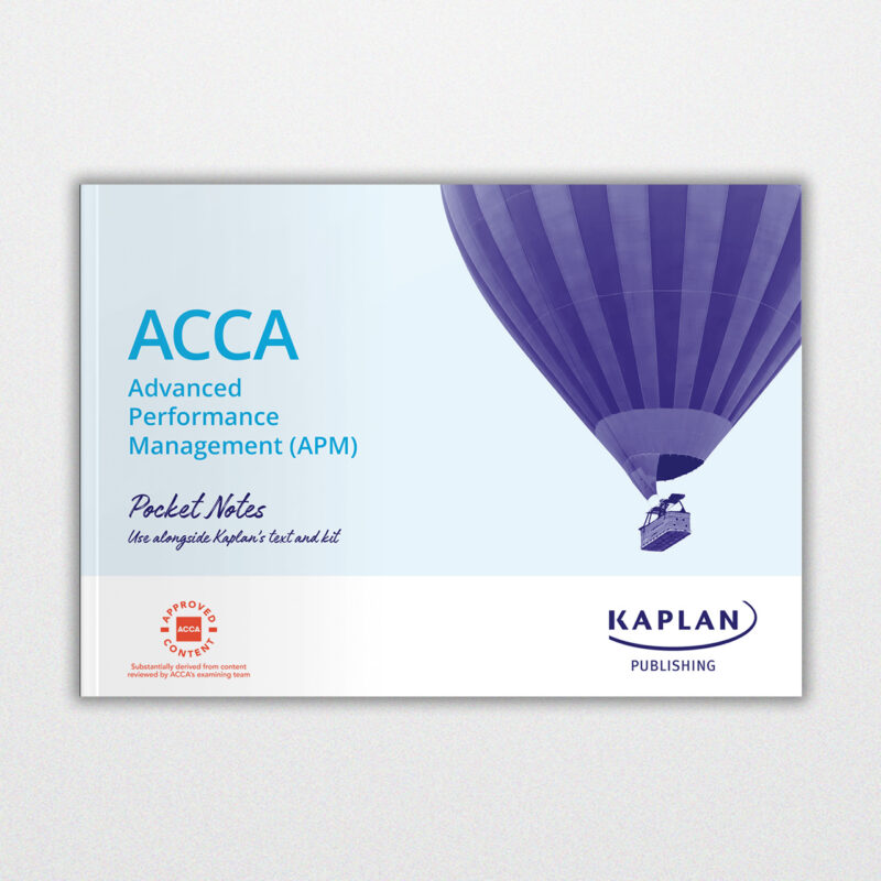 Kaplan Acca Advanced Performance Management Pocket Notes 2023-2024